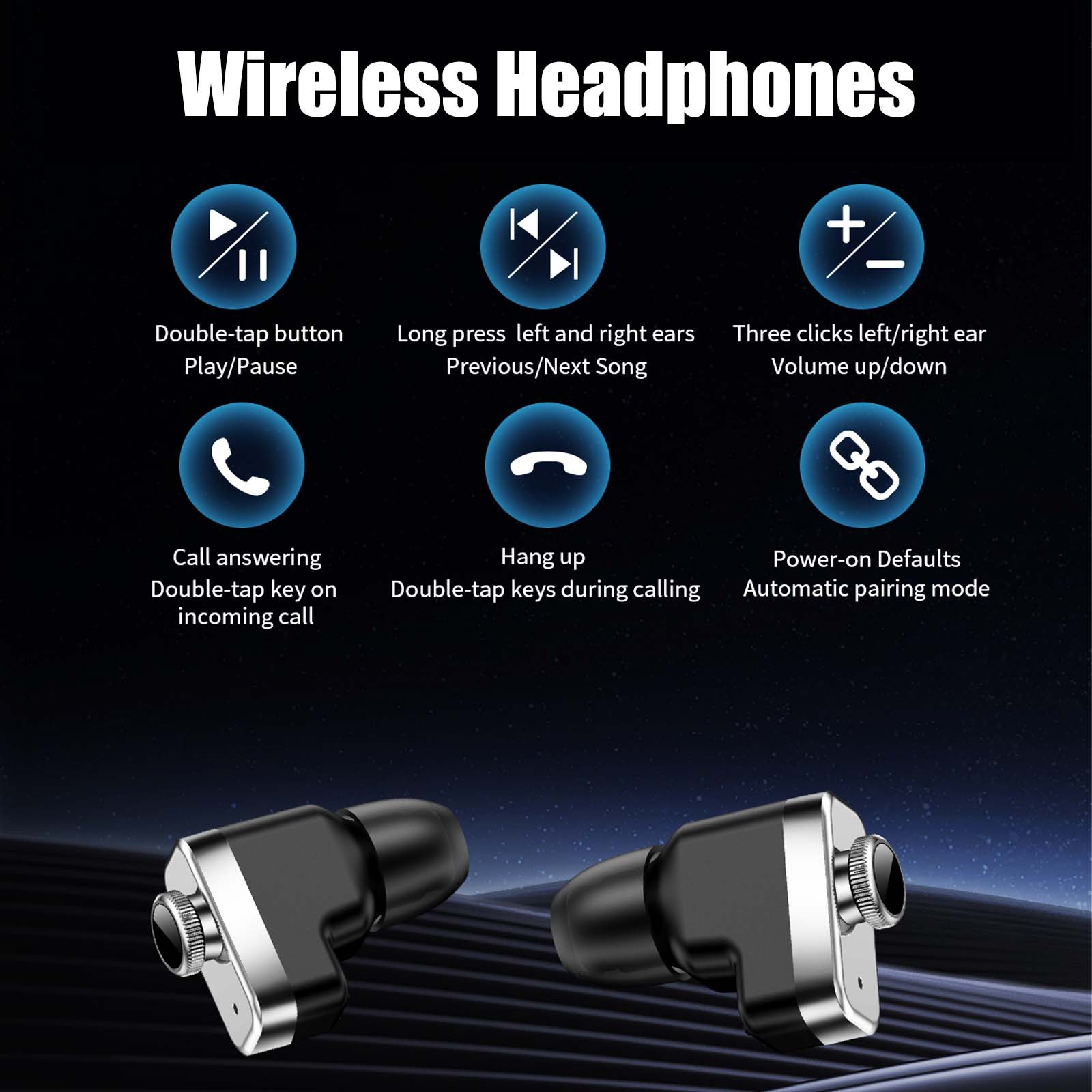 Haino Teko ST-5 Smart Watch with TWS Earbuds – Military Design