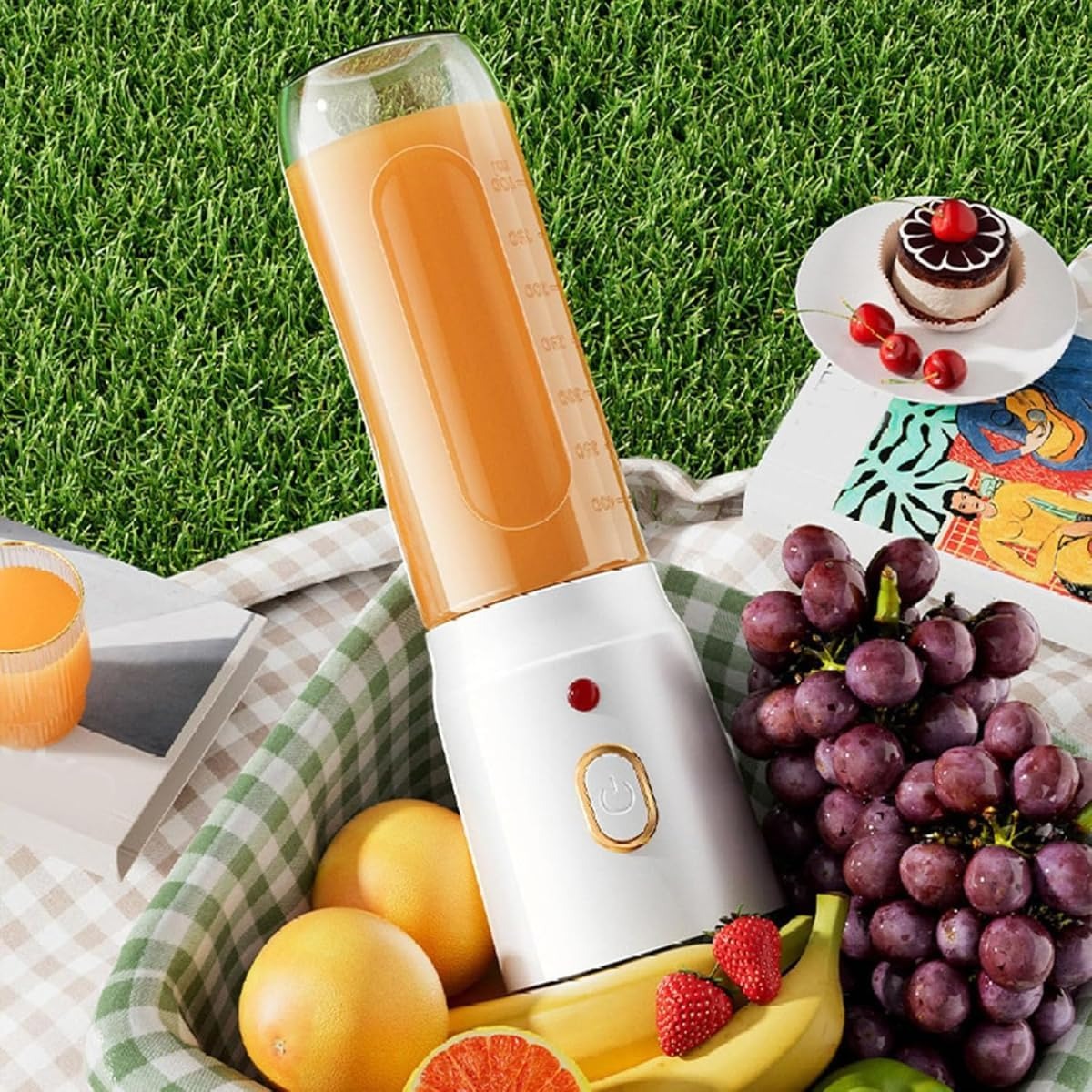 Portable USB Blender – Rechargeable Mini Juicer for Shakes & Smoothies