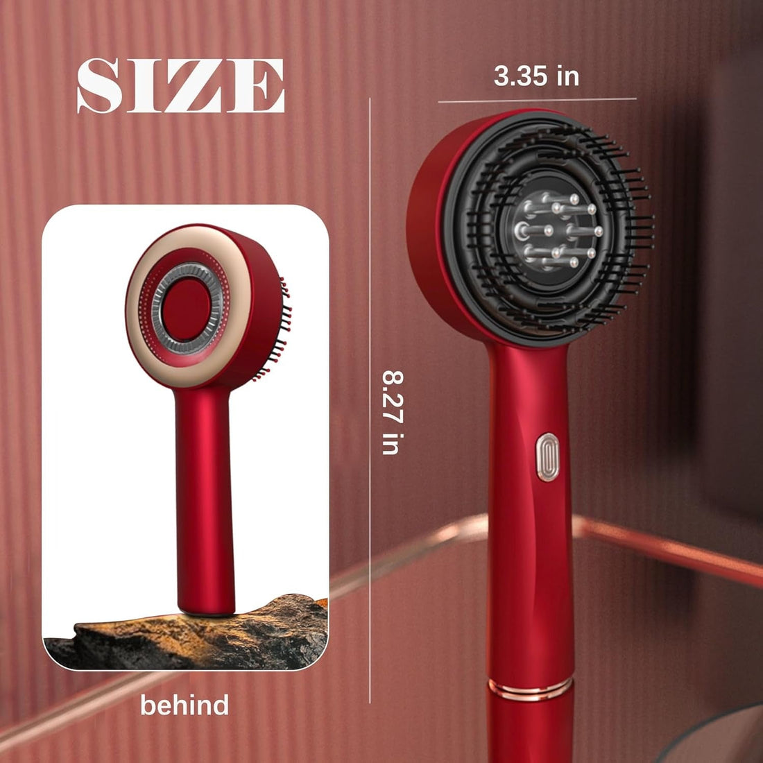 Scalp Massager Brush – 3-Mode Head Massage Comb