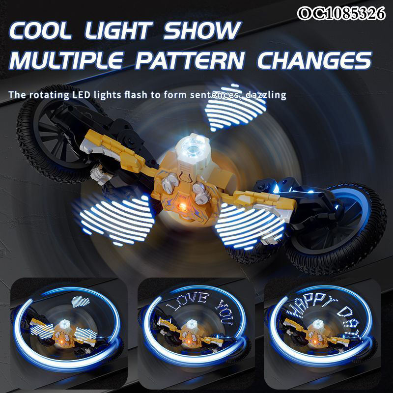 Remote Control Transforming Robot Car – Lights & Sound Toy