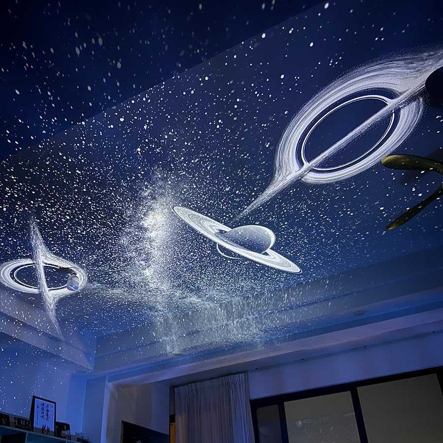 Car Starry Sky USB Projector – LED Star Light Ambient Roof Light