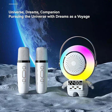 Astro Bluetooth Speaker with Colorful LED Lights – Long Battery Life