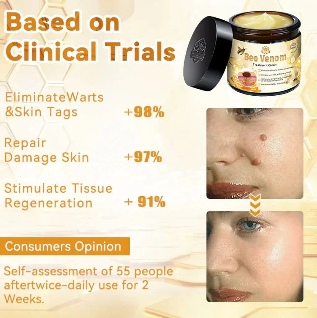 Bee Venom Body Cream – Natural Herbal Skin Comfort Elixir