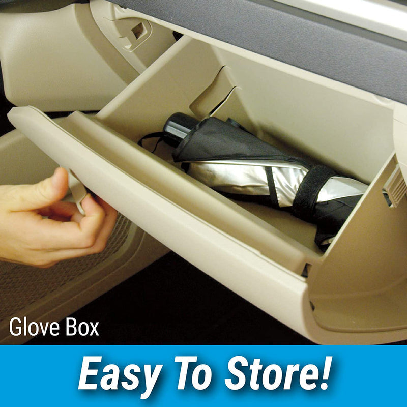 Car Windshield Sun Shade – Foldable UV & Heat Block Cover