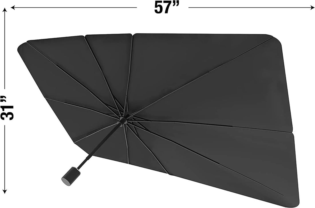Car Windshield Sun Shade – Foldable UV & Heat Block Cover