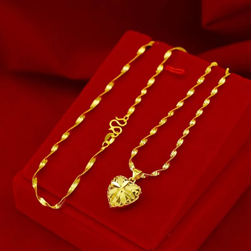 Heart Shaped Memorial Necklace – Ash Keepsake Pendant