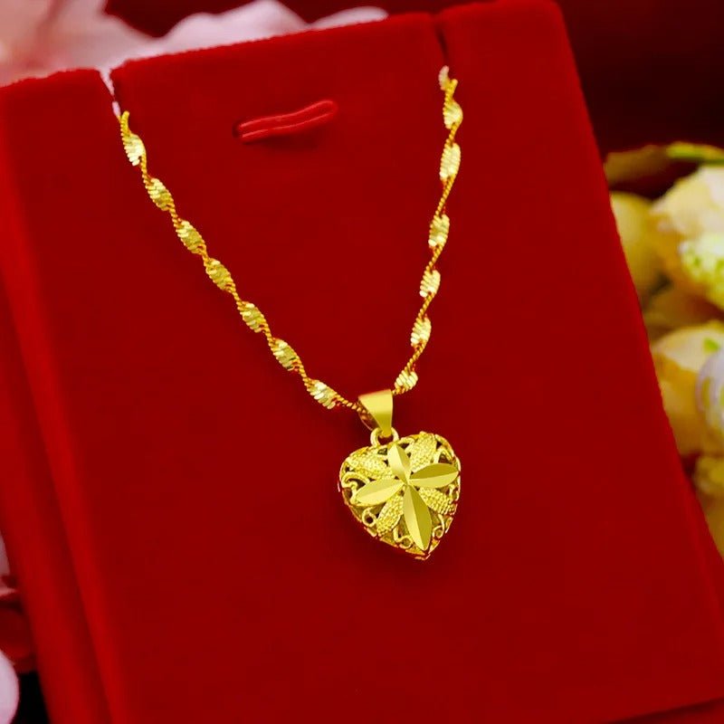 Heart Shaped Memorial Necklace – Ash Keepsake Pendant