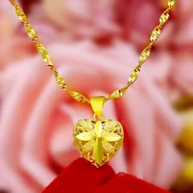 Heart Shaped Memorial Necklace – Ash Keepsake Pendant