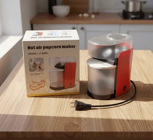 Hot Air Popcorn Maker – Oil-Free Healthy Popcorn Popper