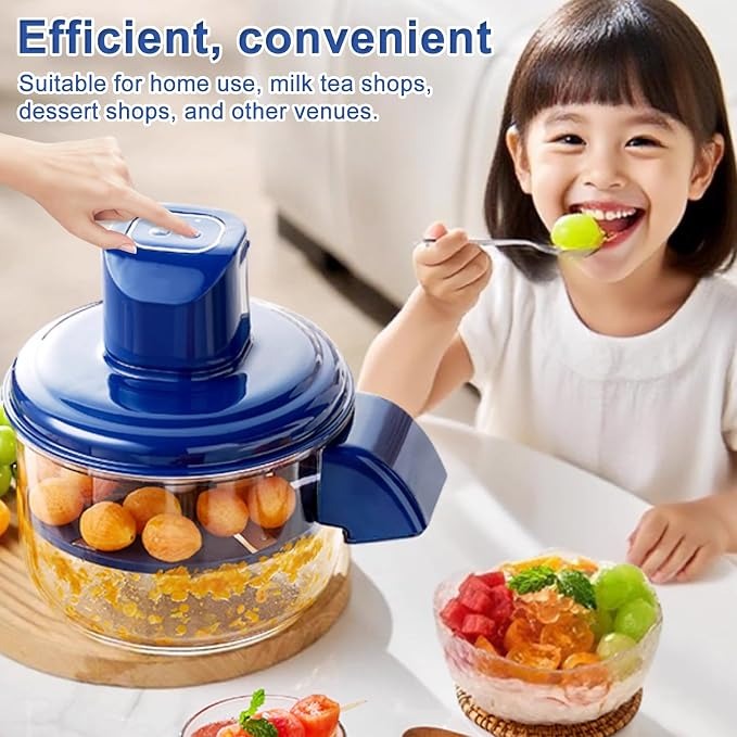 Electric Fruit Peeler – Rechargeable Peeler for Grapes, Tomatoes & Garlic